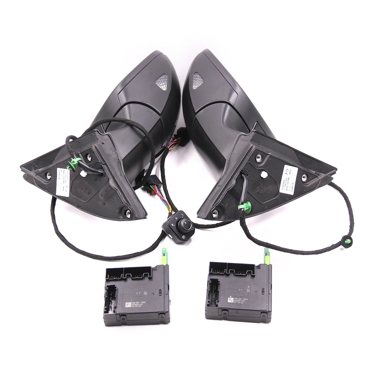 Складной электрический складной зеркальный обновленный комплект для VW LHD Passat B7 CC