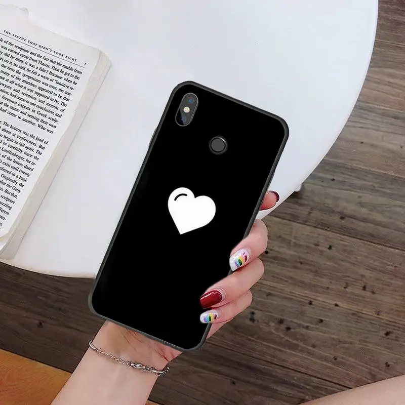 

Heart love simple Phone Cases For Xiaomi Redmi mi note 7 8t 9 9t 9s 8 10 10t 11 pro lite K20 max 3