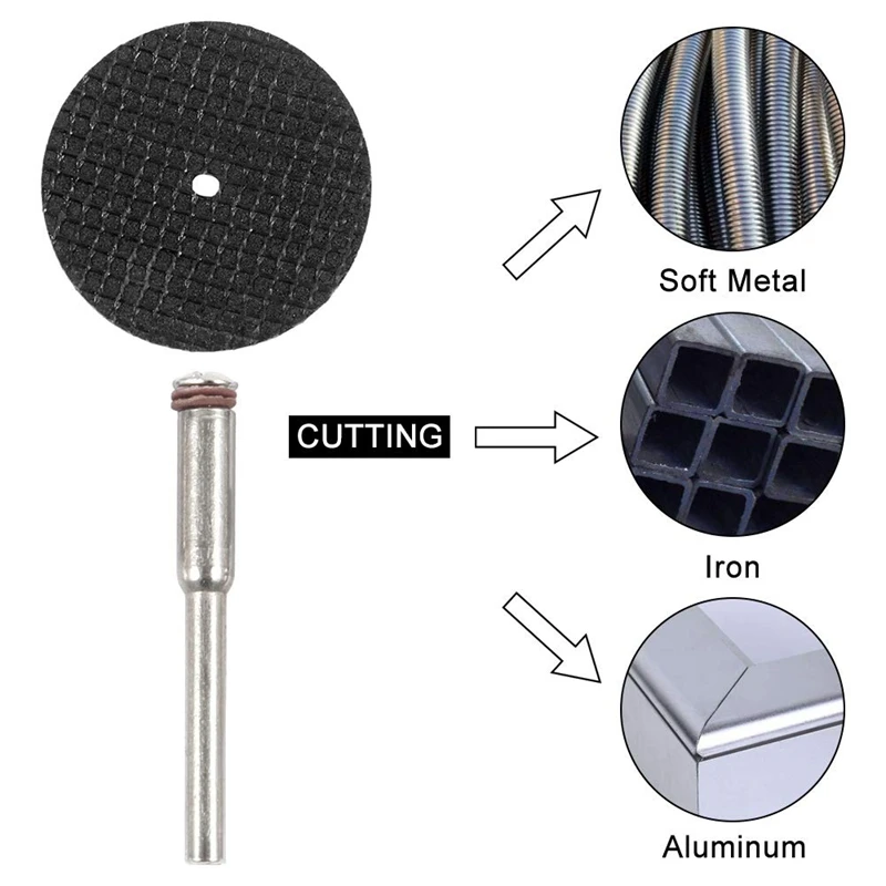 Алмазные режущие диски 30 шт. комплект дисков для резки с отверстиями из смолы
