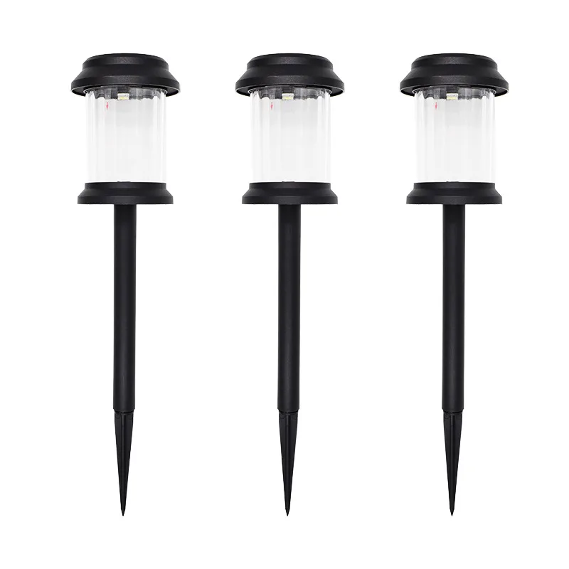 

Solar Light Outdoors LED Cylindrical Lawn Lamp Waterproof Garden Courtyard Park Path Corridor Lawn Decorative 1/3 Pcs