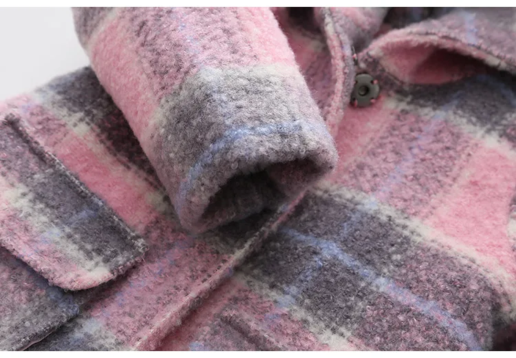 

2020 new style girls autumn and winter outwear coat kid's winter warm jacket children's thicken clothes QL3