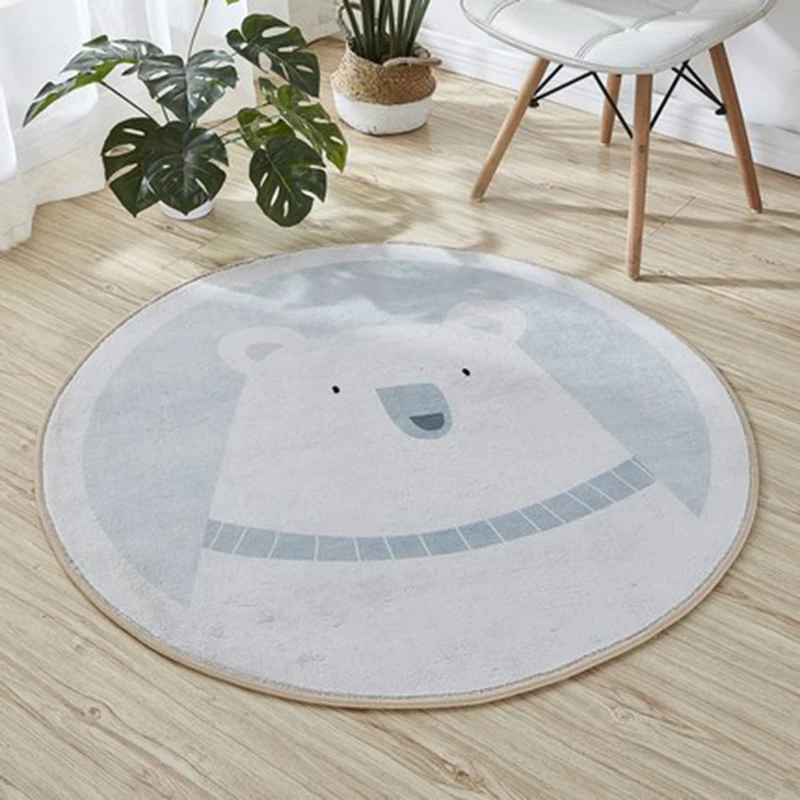 

Carpet Home Kids Rug Bedroom Decor Cartoon Floor Mat Rugs Round Door Carpets Tapete Sala 러그 ковер диван коврик ковер в гостинную