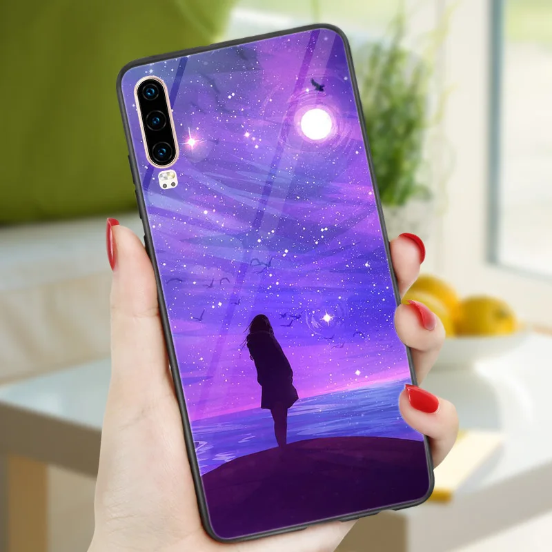 Case FOR Huawei P9 P10 P20 P30 Lite Pro P Smart Plus 2018 2019 Mate 10 20 Vanish Bright PC+TPU Cover |
