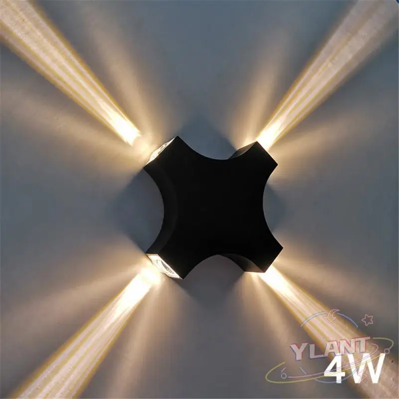 

Ylant Led Wall Lamp Outdoor Waterproof Garden Lighting Aluminum AC86-265 Indoor Bedroom Living Room Stairs Corridor Wall Light