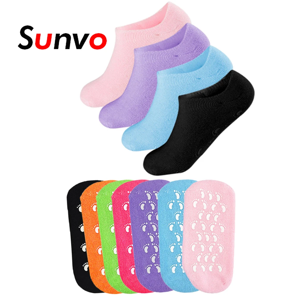 Sunvo силиконовые гелевые носки увлажняющий отбеливающий Отшелушивающий