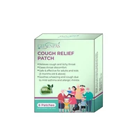 1box6pcs cough relief patch herbals ingredients asthma relieve respiratory sticker external use cough reduce medical plaster%e3%80%81