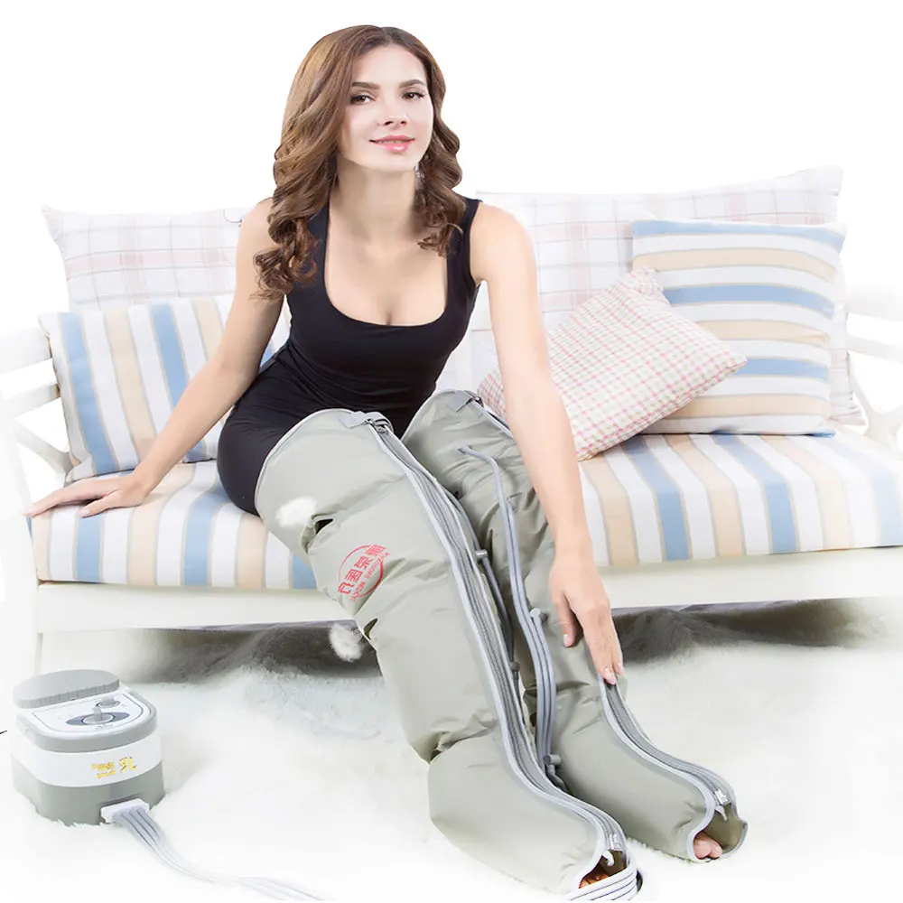 

Electric Air Compression Leg Massager Leg Wraps Foot Ankles Calf Massage Machine Promote Blood Circulation Relieve Pain Fatigue
