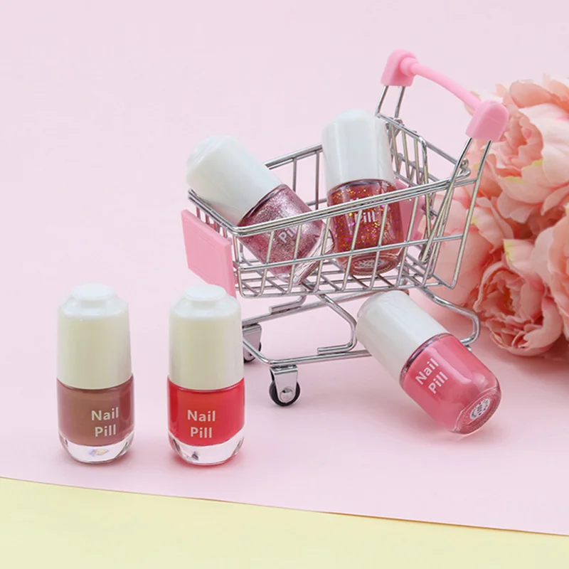 Быстросохнущий Блестящий нетоксичный стойкий лак для ногтей KG66 | Красота и