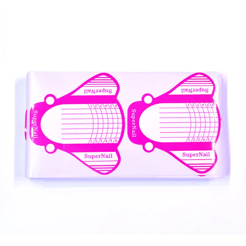 

10/50 PCS Nail Form DIY Design Nail Art Extension Guide Forms Acrylic UV Gel Nail Art Tip Sticker Manicure Tips Shape Access