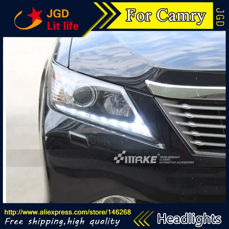 Стайлинг автомобиля светодиодная лампа HID Rio Camry чехол для фар Toyota фары 2012