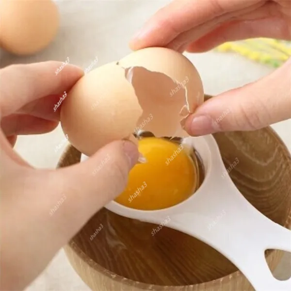 Высокое Качество бытовые Пластик белый разделитель желтка яиц от