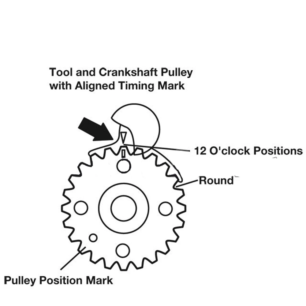 MR CARTOOL 6 шт. универсальный набор инструментов для синхронизации дизельных