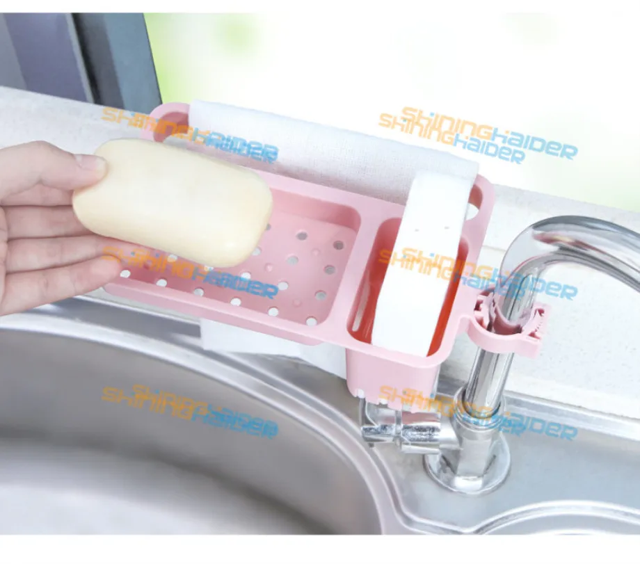 Бытовая кухонная Сушилка сушилка с зажимом для смесителя Бесплатная дырочная