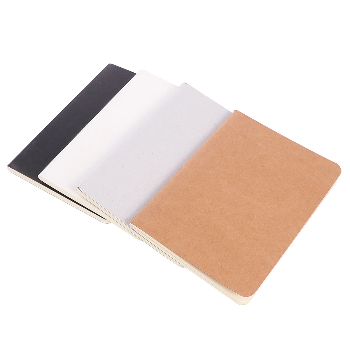 

4Pcs Color Blank Graffiti Sketch Book Diary Sketch Book Office Stationer