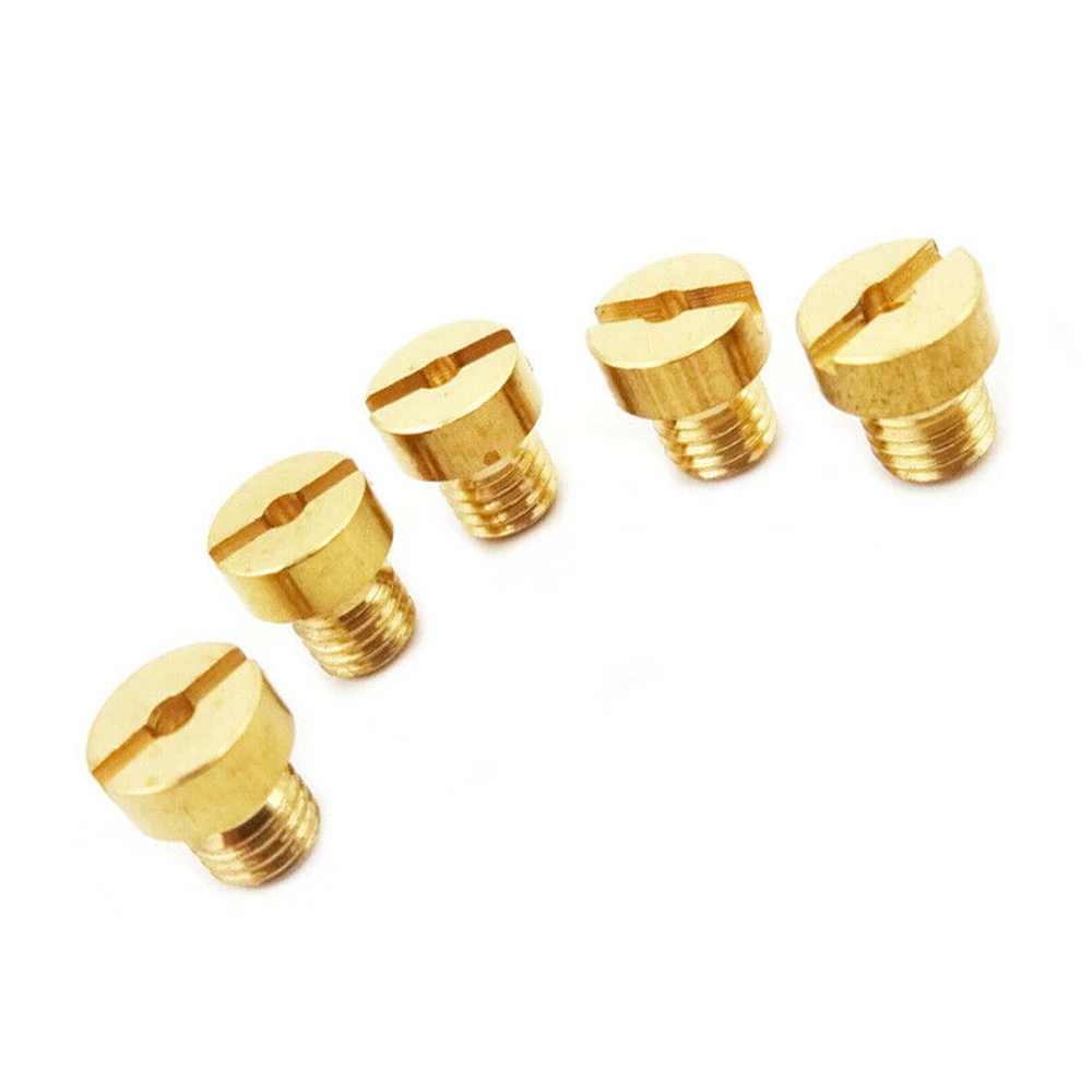 5шт карбюратор основной жиклер комплект замена подходит для 50cc 60 80cc