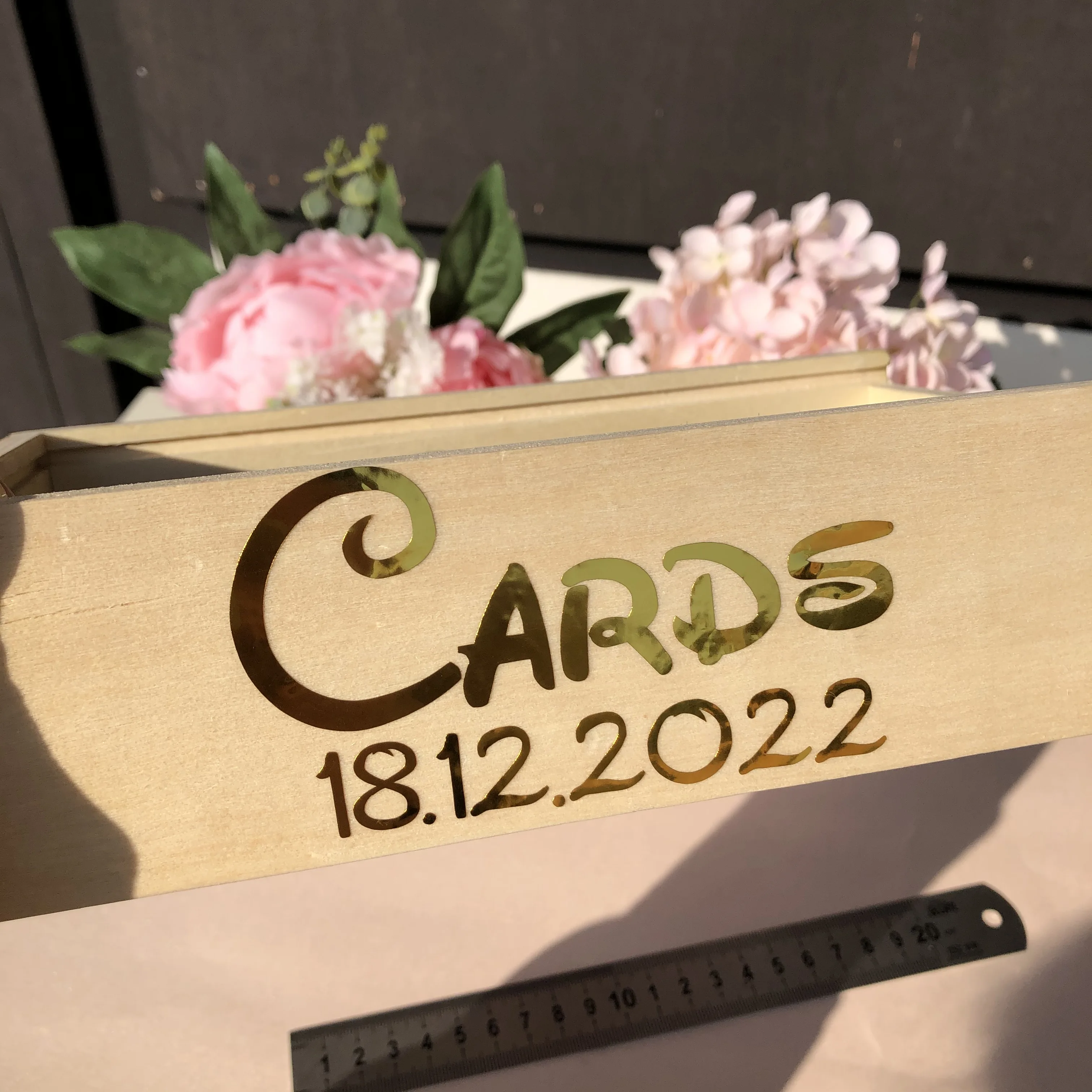 Свадебные открытки наклейка для коробки персонализированные деревенские