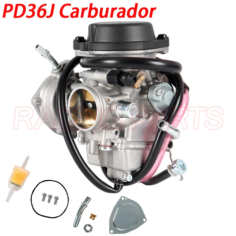 Карбюратор PD36J 36 мм карбюратор для квадроциклов KFX 400 KFX400 2003 ~ 2006 UTV LTZ LTZ400 Raptor Kodiak