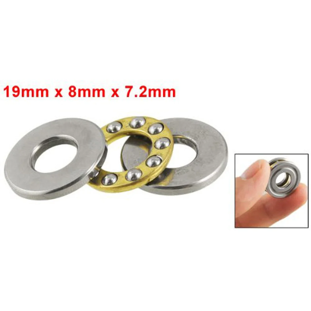 

Горячая Распродажа практичный металлический шариковый упорный подшипник 19 мм x 8 мм x 7,2 мм