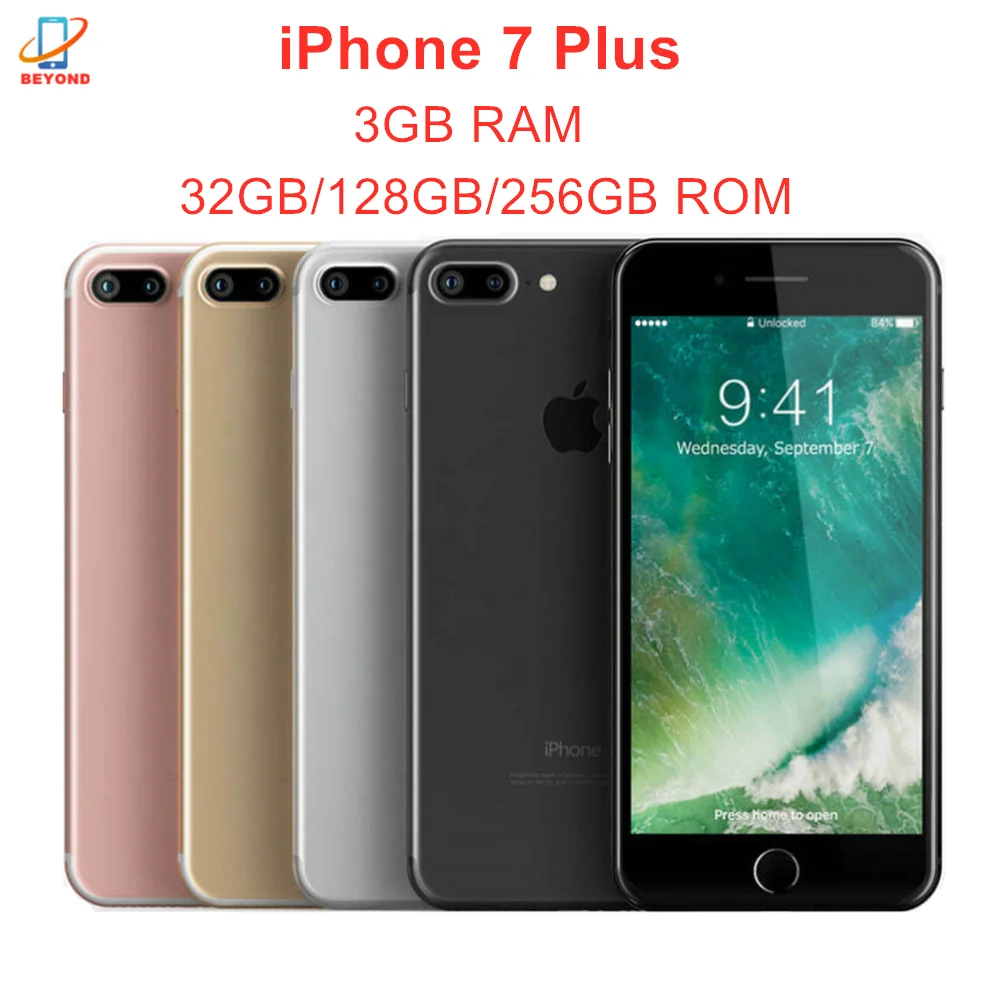 Для Apple iPhone 7 Plus пикселей 3 Гб оперативной памяти 32/128/256 ГБ ROM Оригинальное