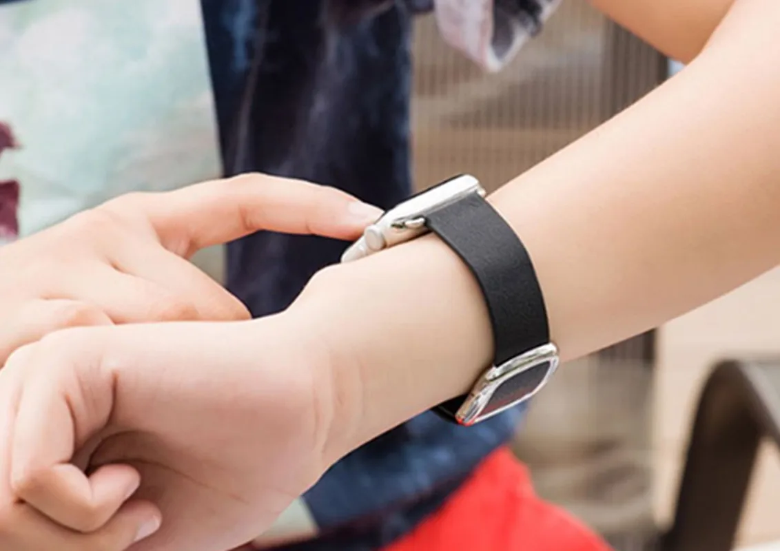 Ремешок из натуральной кожи для apple Watch band 4(iwatch 5) 44 мм 40 мм apple watch 3 2 1 ремешок 42 мм 38 мм pulseira ремешки для часов