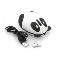 ergonomic 2 4ghz wireless rechargeable optical panda shape computer mouse gaming professional gamer mouse wirelesss