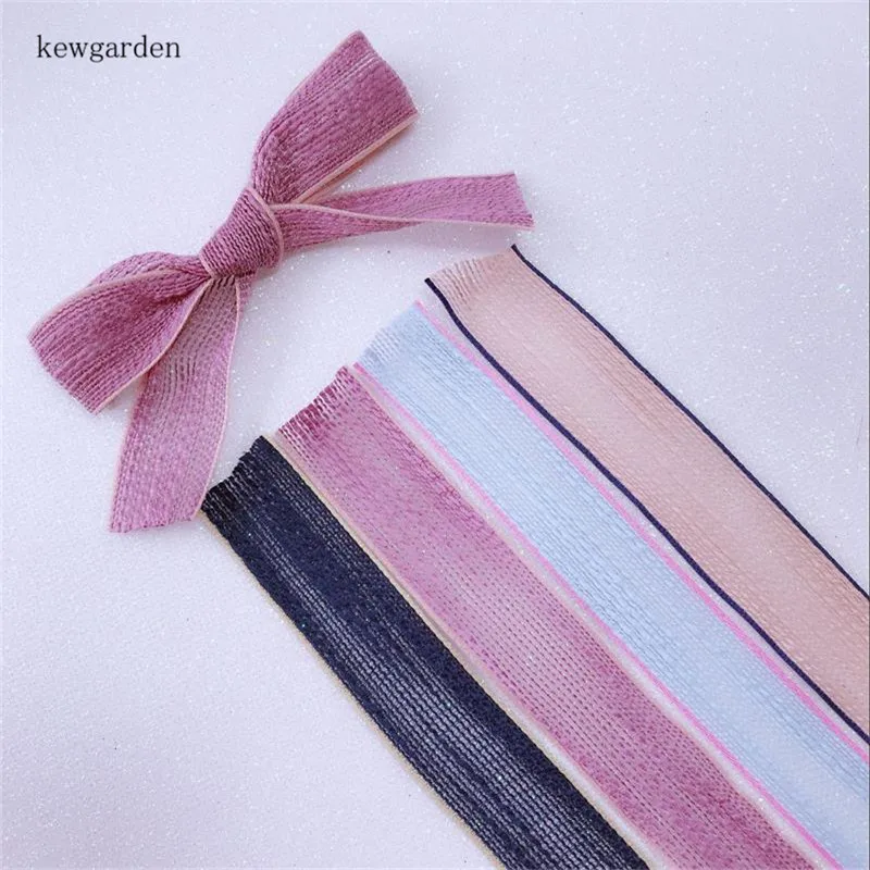 Kewgarden полосатая хлопковая льняная лента 16 25 38 мм 1 5 &quot1&quot аксессуары для