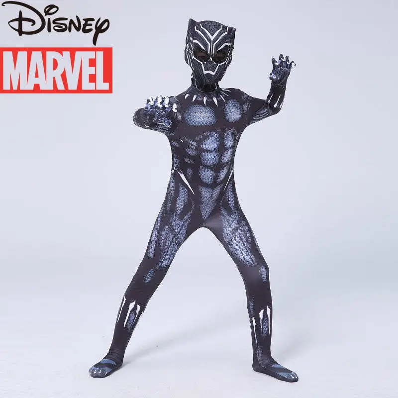 

Черная пантера Disney Marvel, трико на Хэллоуин, сиамский костюм для выступления на сцене