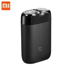 Водонепроницаемая электробритва Xiaomi Mijia, портативная стальная бритва с 2 плавающими головками для мужчин, зарядка USB, 2019