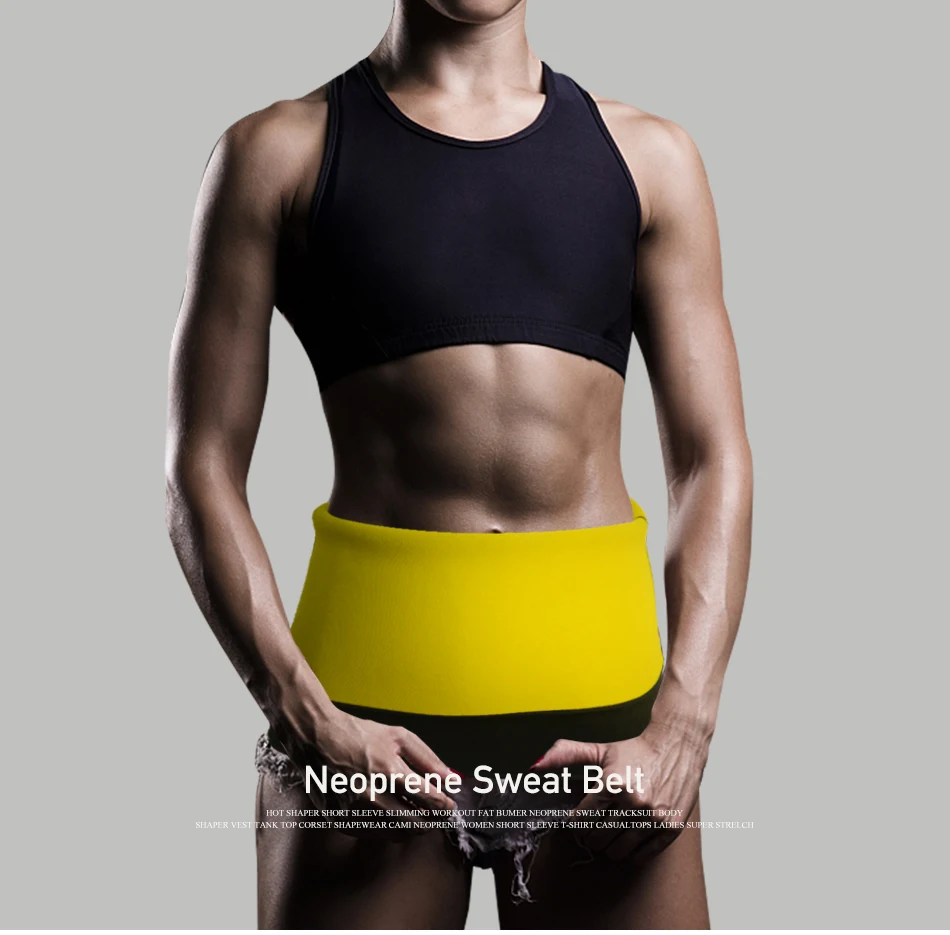 Женский неопреновый термальный корсет для похудения ремень Пояс Корректирующее