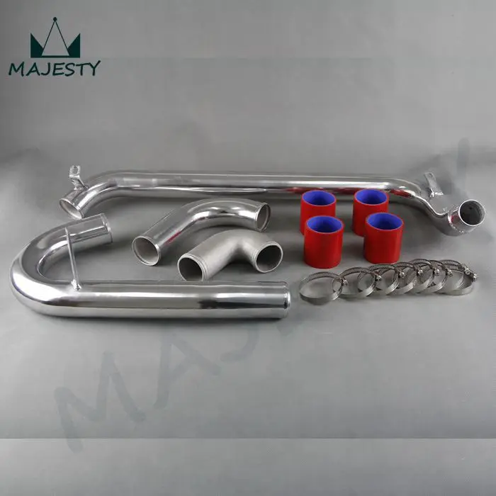 Комплект промежуточных труб переднего крепления для MITSUBISHI EVO1 EVO2 EVO 1 2 3 RED |