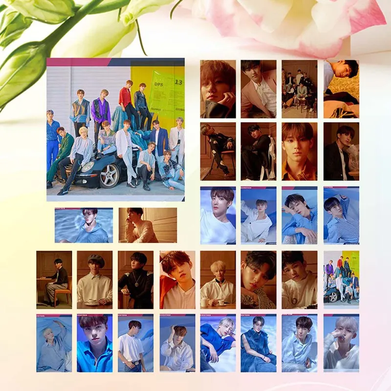 30 шт./компл. SEVENTEEN IKON фото карточные фотографии мальчик ломо карты самодельные