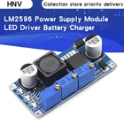 LM2596 DC-DC Step Down CC CV модуль питания светодиодный драйвер зарядное устройство для аккумулятора регулируемое LM2596S постоянный ток напряжение хорошее