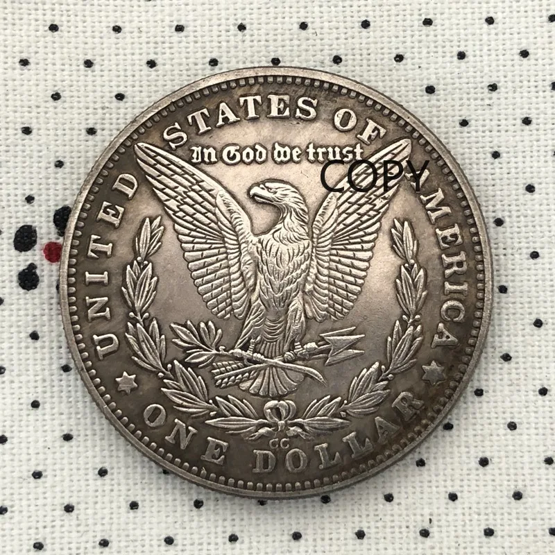 

United States Hobo Nickel 1881 Collectible Skull Pirate Pattern Morgan Dollar Replica Commemorative Coin