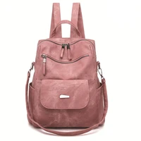 women backpack waterproof lightweight pu fashion school shoulder bag travel backpack girls ladies