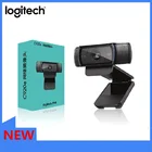 Веб-камера Logitech C920e HD PRO, камера с автофокусом, 1080p, широкоформатные видеозвонки и запись, C920 USB веб-камера для настольного компьютера или ноутбука
