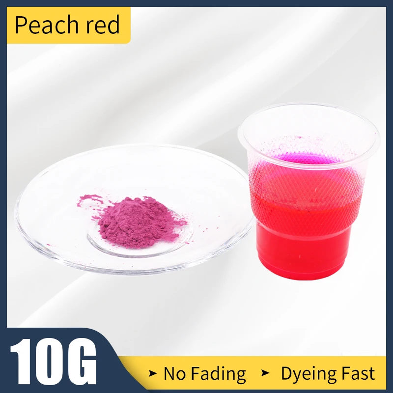 Персиково красный порошок кислоты холст красители акриловые Краски прямой