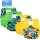 EezKoala экологически чистые тканевые подгузники для новорожденных, Детские коляски с покрывалом для Подгузники Водонепроницаемый крышка подгузники многоразовые моющиеся Регулируемая стойка