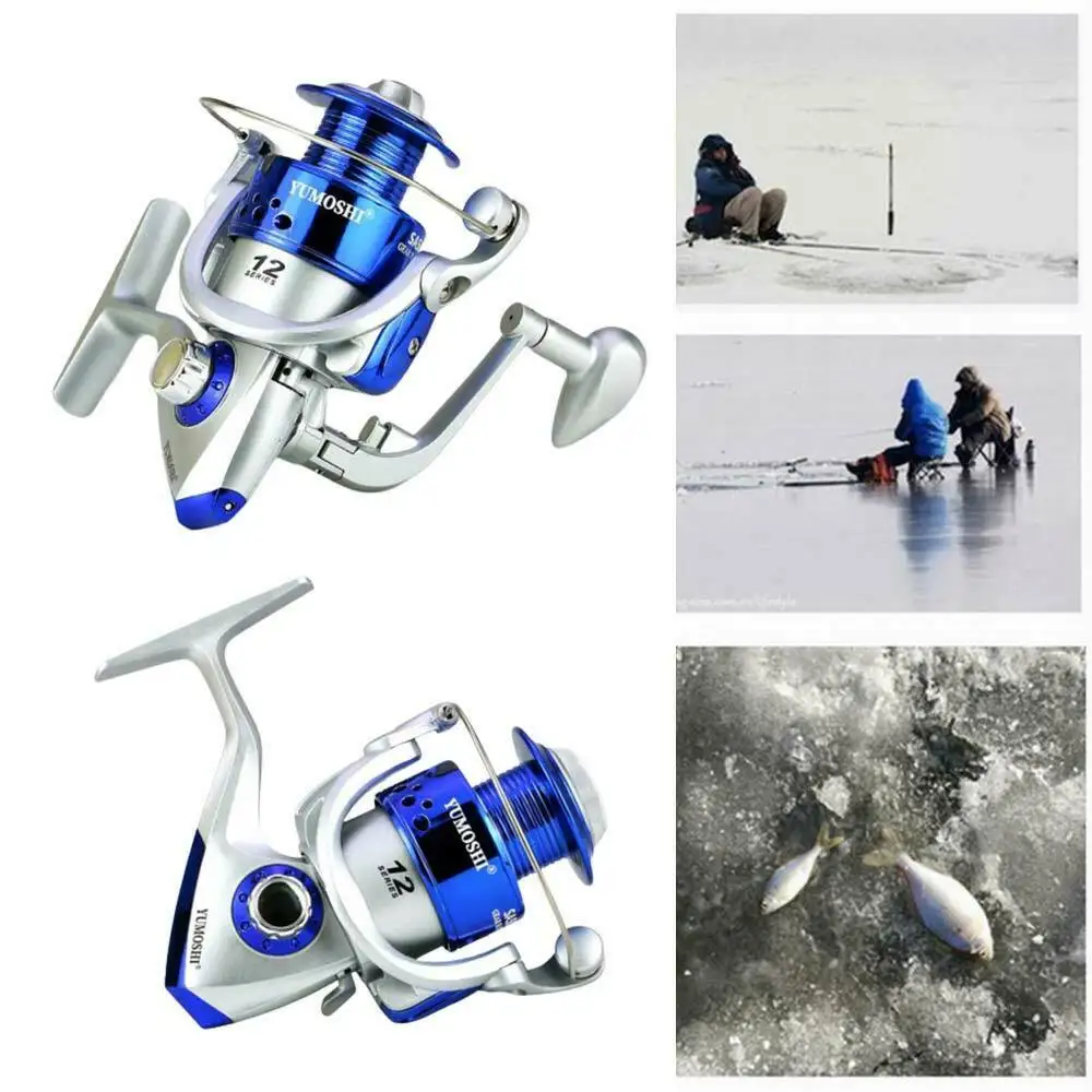 

2Pcs/Set Left&Right Spinning Fishing Reels 5.5:1 12BB Ball Bearings Saltwater Freshwater Fishing Lure Spinning Reel SA3000