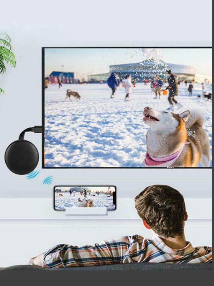 

TV Stick 1080P Wireless WiFi Display Receiver TV Dongle For Miracast DLNA Airplay Android IOS PC HDMI-compatible