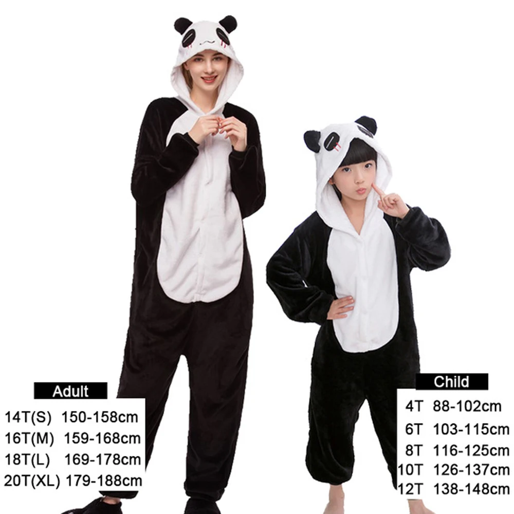 Комплекты одежды Kigurumi в семейном стиле одежда для маленьких девочек детские