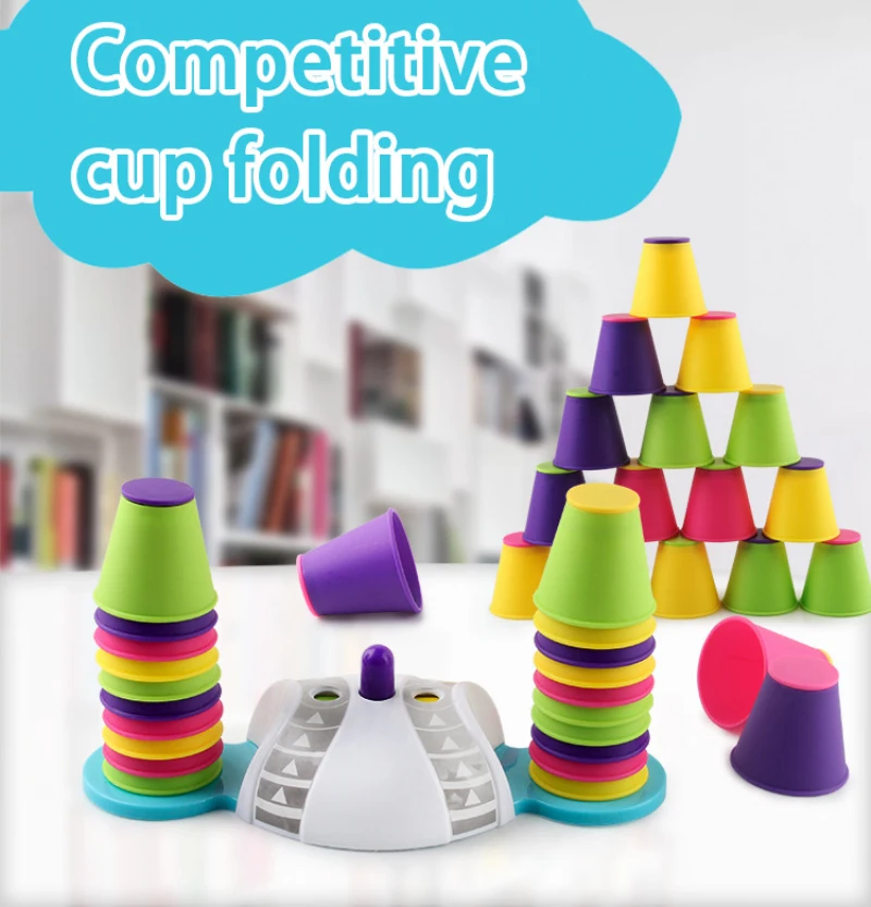 

Складная чашка для игр, соревнований по игре, сосредоточенная на обучении интеллектуальному развитию доски, ручная скорость, конкурентоспо...