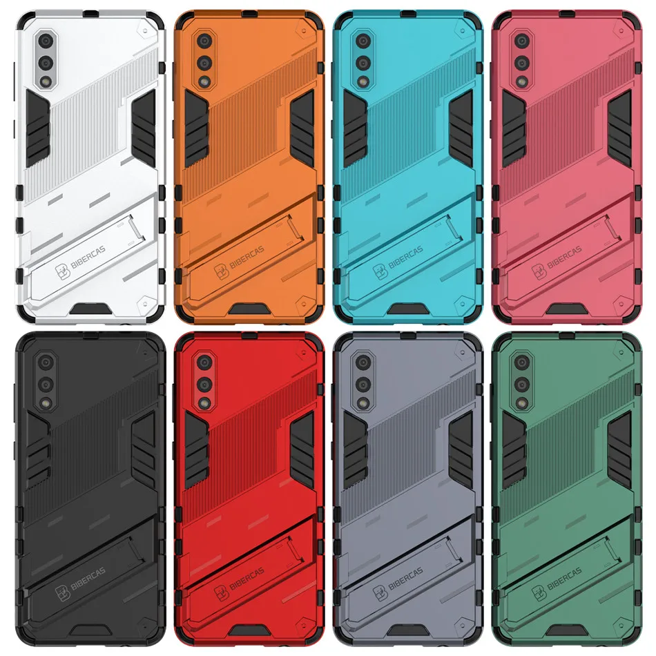 

New 2 In1 Case Cover For Samsung Galaxy S21 Plus S21 Ultra M31 M51 A02 European Version With Support Frame Cases