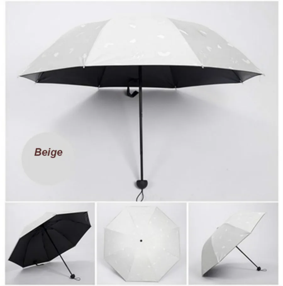 Обесцвечивающий женский зонт от солнца защита УФ-лучей для рыбалки