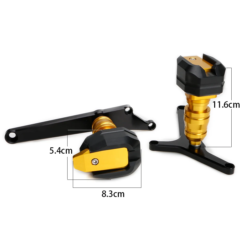 Мото запчасти Рама слайдер для KTM RC390 2013 2014 2015 2016 2017 2018 аксессуары мотоциклов