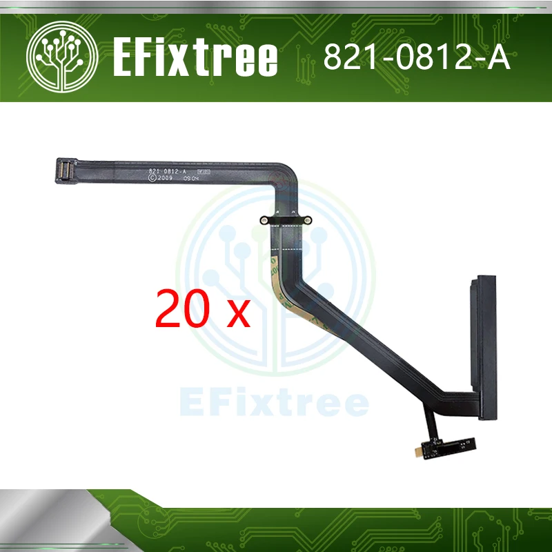20 PCS /Lot NEW HDD SATA A1286 Hard Drive Disk Cable with Bracket 821-0812-A For Macbook Pro A1286 15.4" 2009 2010 2011 Years
20 PCS /Lot NEW HDD SATA A1286 Hard Drive Disk Cable with Bracket 821-0812-A For Macbook Pro A1286 15.4" 2009 2010 2011 Years