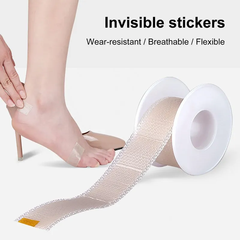 

Invisible Anti-Wear Foot Heel Foot Cushion Plaster Tape Self Adhesive Waterproof Heel Sticker