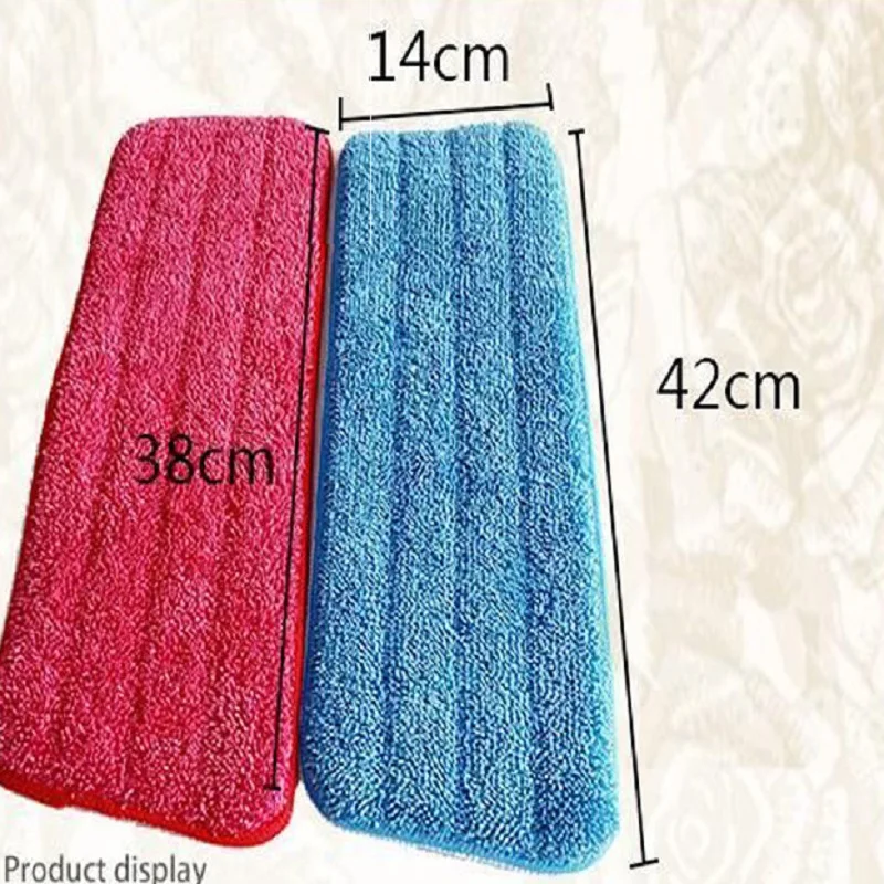 Микрофибра Швабра плоская для уборки пыли сменная ткань многоразовая бытовая