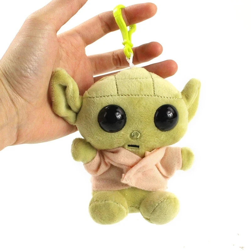 

Peluche Toy Stuffed Toys Dolls Keychain Pendants Disney Cartoon Christmas Star Wars Plush Master Yoda Anime Plush Gifts for Kids