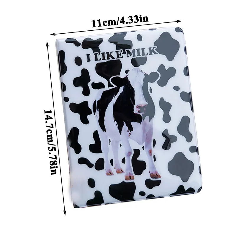 

Mini Cow Pattern Photo Albums Home Decoration Memory DIY Book Gifts For Friends Cute Card Bag Card Holder Photo Album