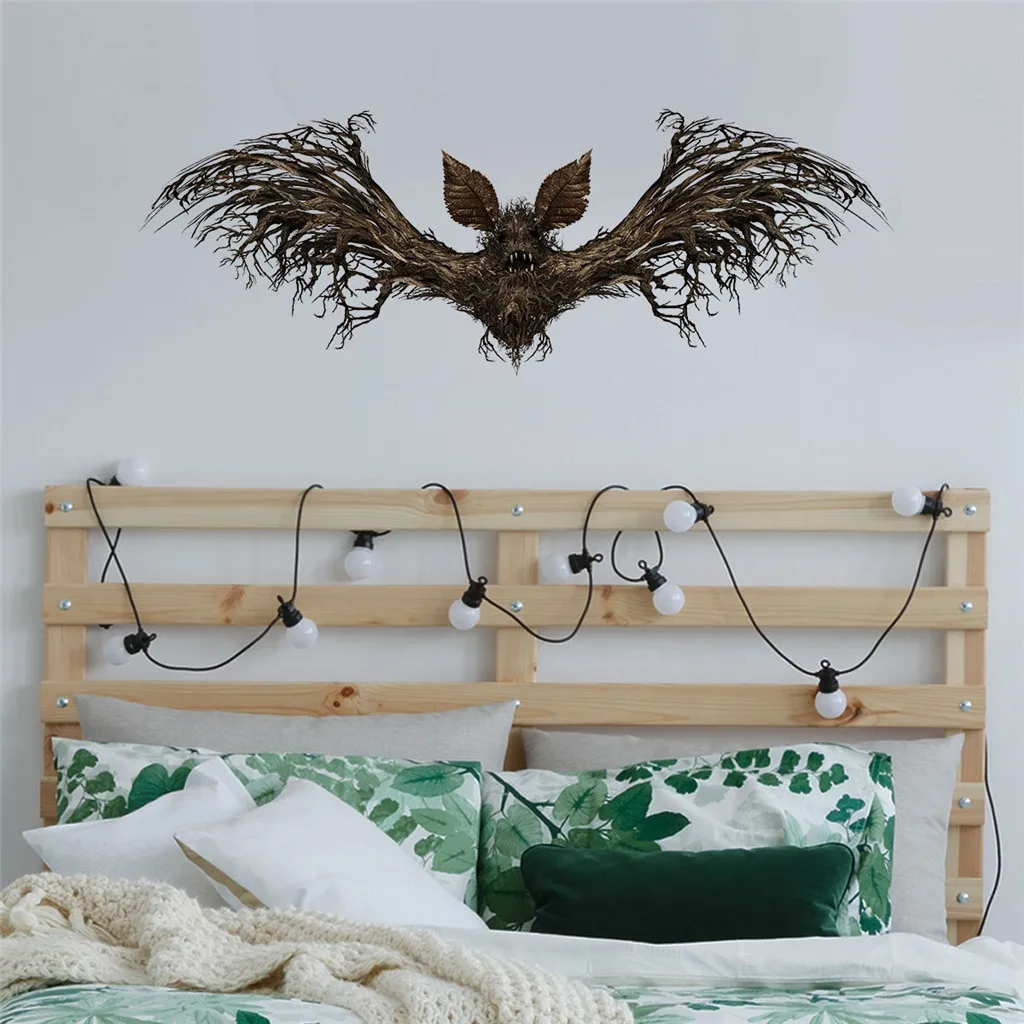 Передвижная креативная Летающая Птица на стену прикрепленная к декоративному